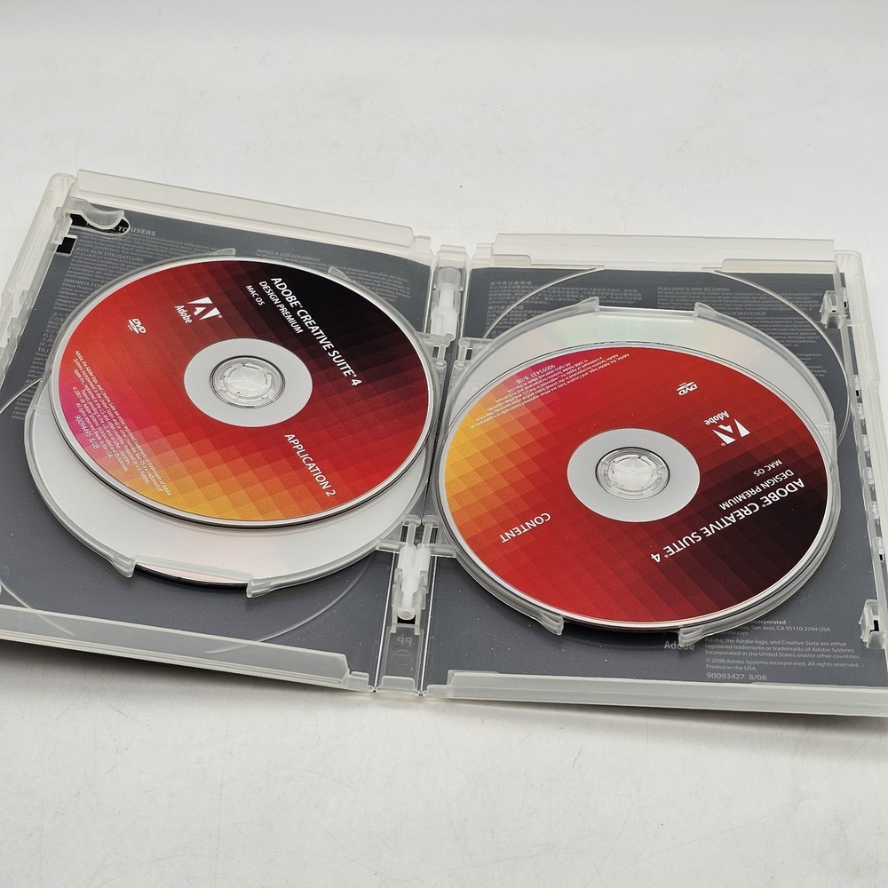 Adobe Creative Suite 4 Design Premium Full Version For Mac OS + Serial Number