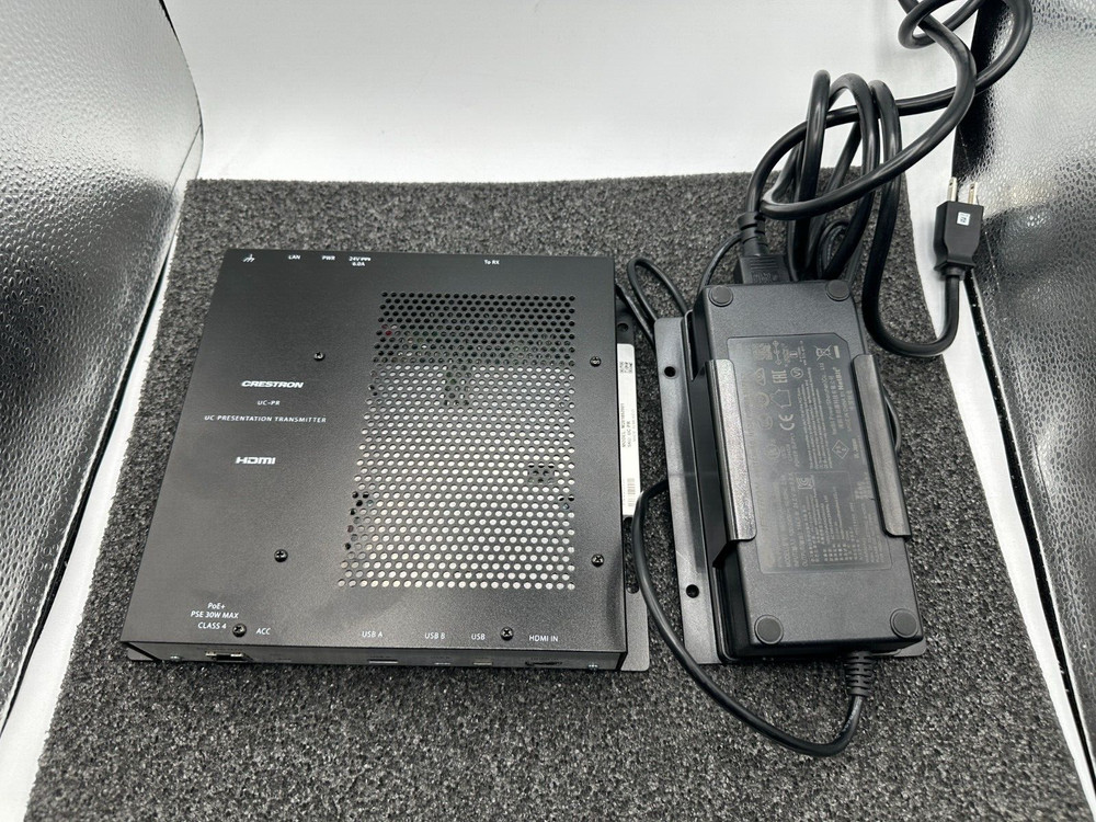 Crestron UC-PR Presentation Transmitter Presentation Controller 6510936 w/ Power