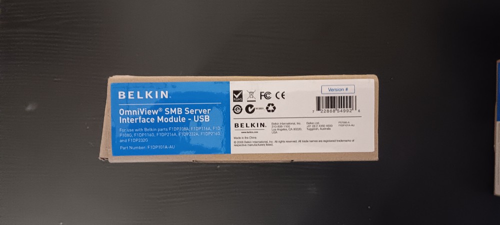 Belkin Omniview SMB Server Interface Module -USB (Compatibility in Description)