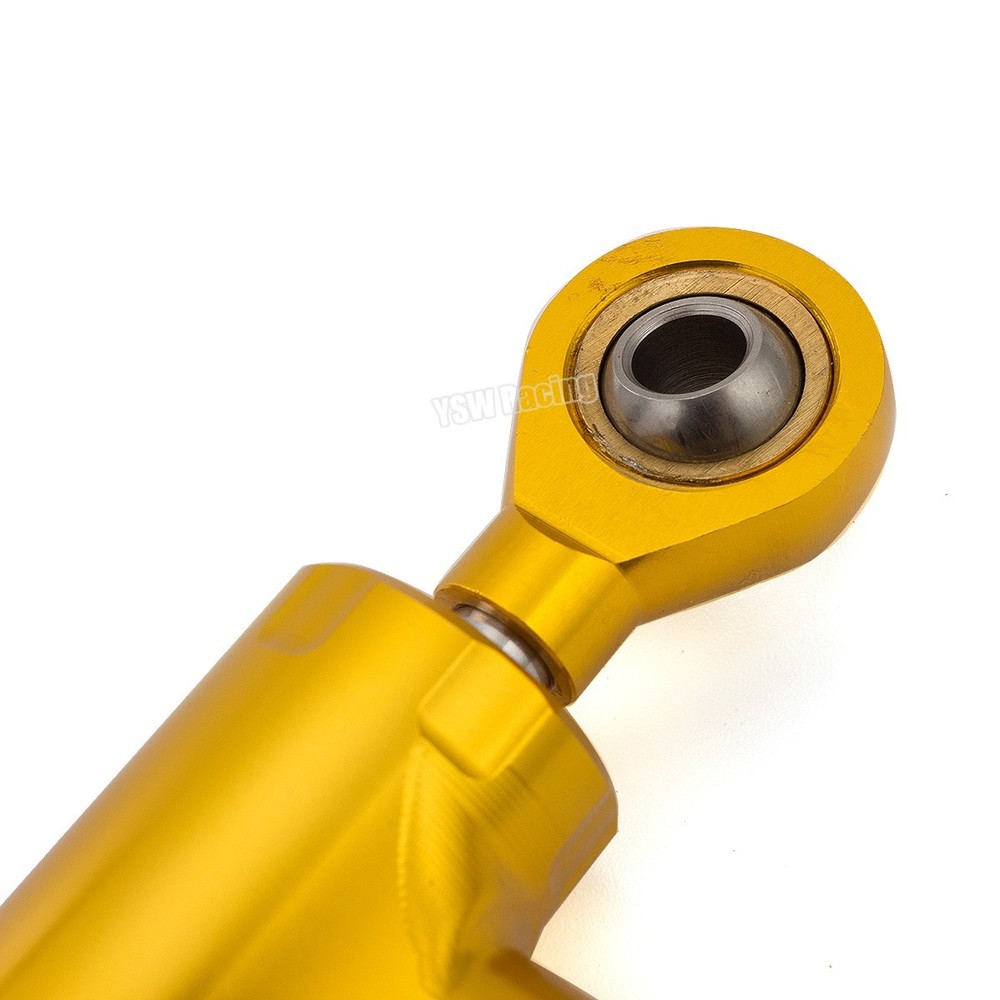 CNC Gold Steering Damper Motorcycle Stabilizer Linear Reversed Safe Control US