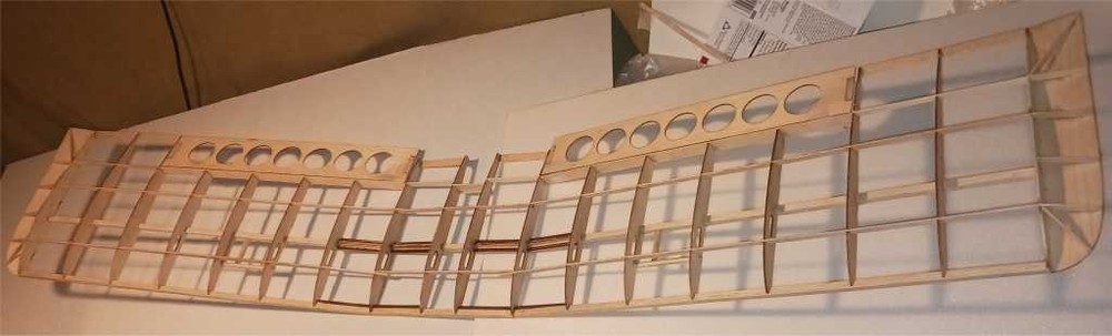 Aeroscout wing, Slow flyer wing, short kit.