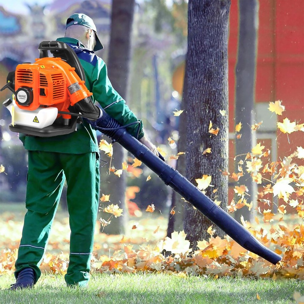 52cc Gas Backpack Leaf Blower 2Stroke Enginee 564CFM Commercial Garden Yard Tool