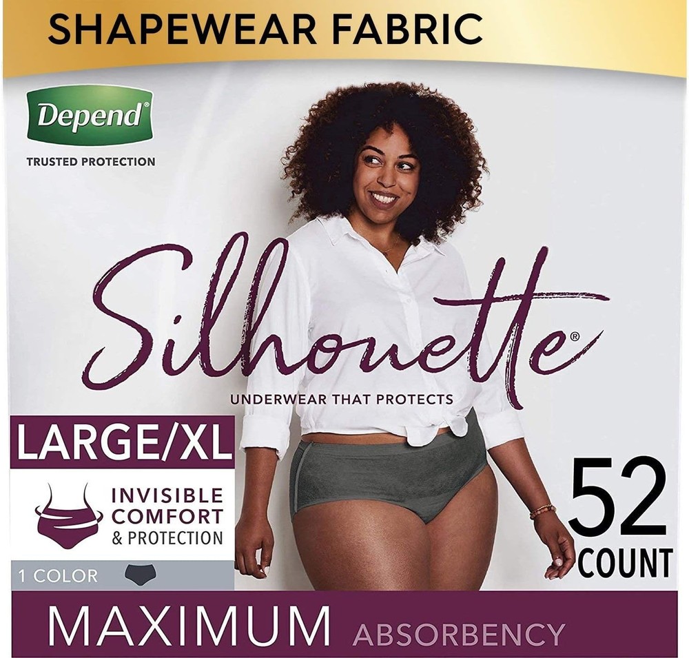 Depend  Incontinence Underwear for Women, Maximum Absorbency,