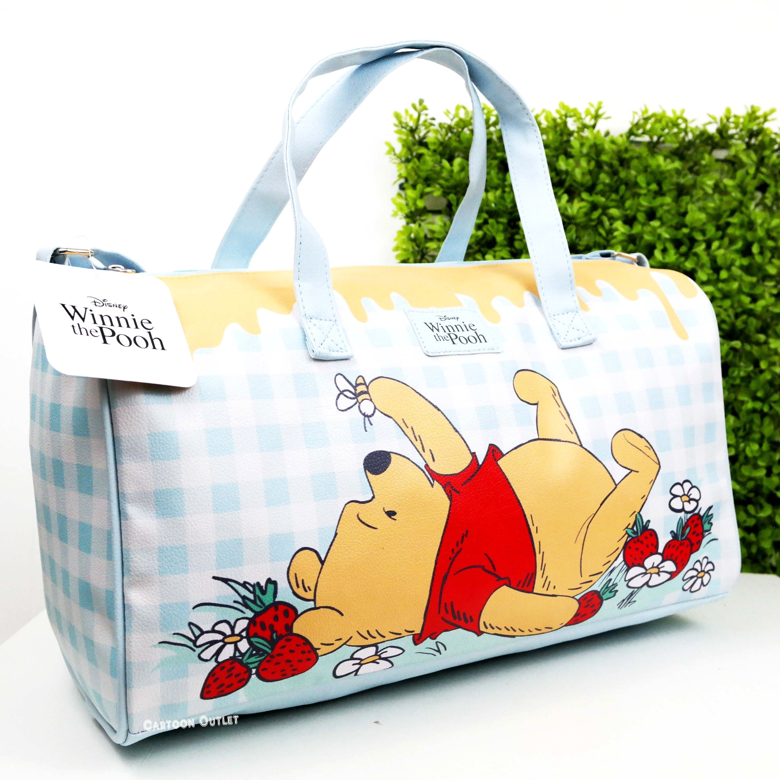 Disney Winnie The Pooh Duffle Bag New Dance Bag Overnight Tote Travel Bag New