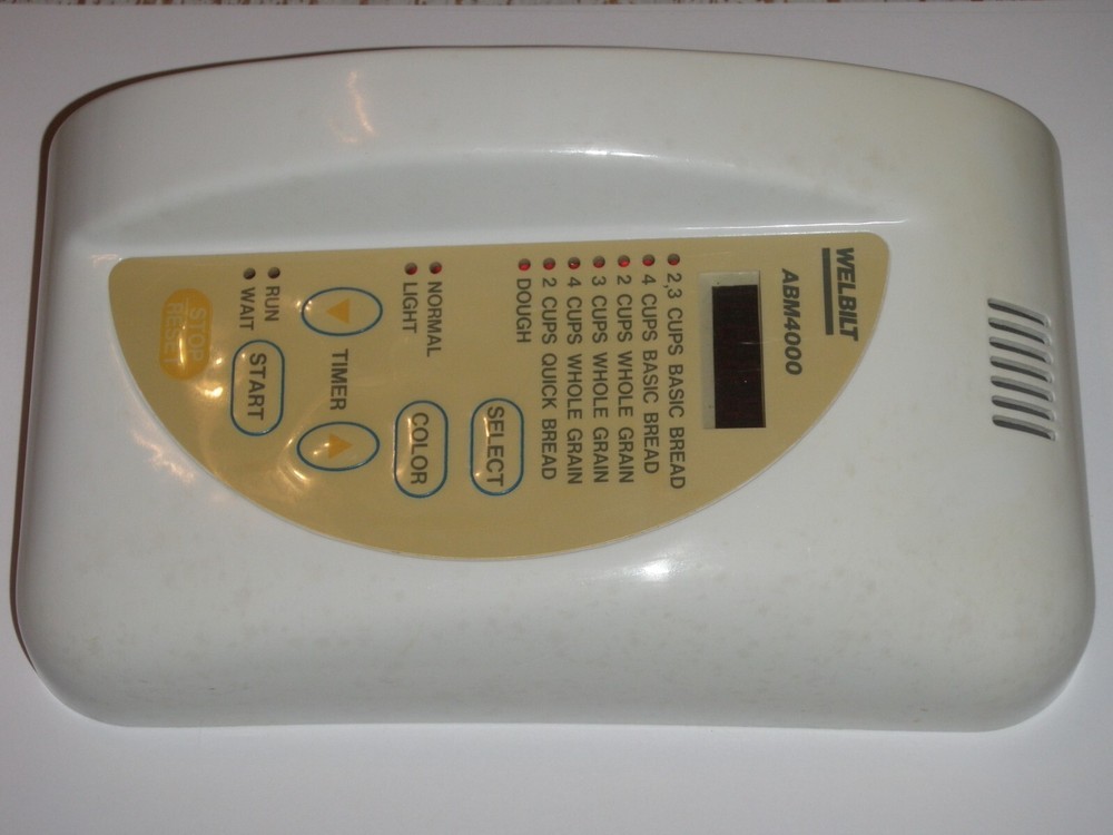 Electronic Control Panel for Welbilt Bread Machine Model ABM4000 only