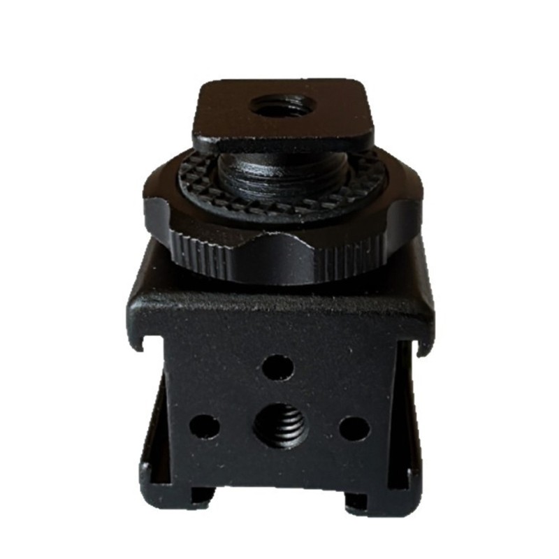 Aluminum Camera Mounting Bracket With Expanded Connection Cold Shoe Expander