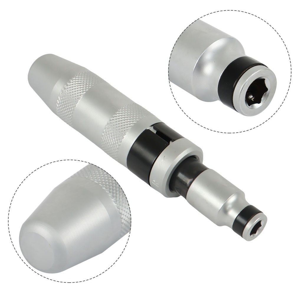 12X 1/2" Screw Phillips Hex Heavy Duty Screwdriver Bits Impact Driver Socket Set