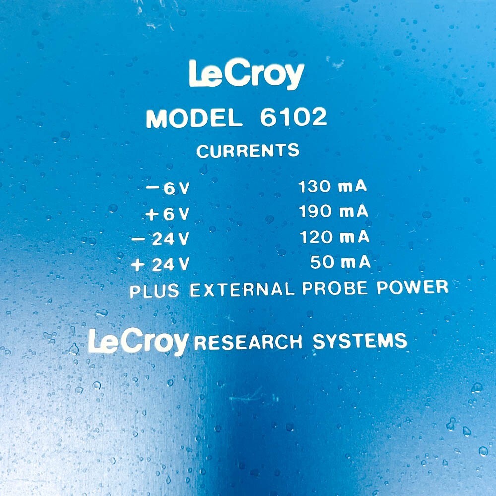 LeCroy 6102 Amplifier Plug In CAMAC Module