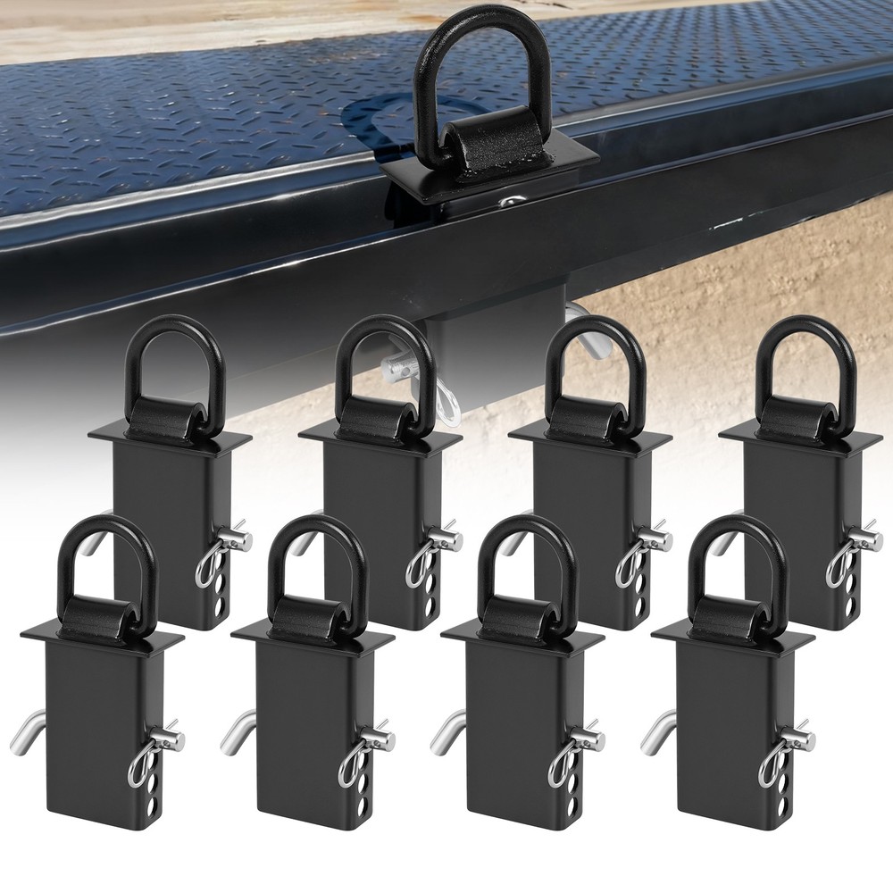 Stake Pocket D Ring, Heavy Duty Removable D-Ring Stake Pocket