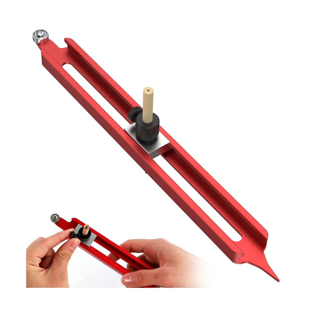 Contour Gauge Scribe Tool, Precise Profile Scribing Ruler with Adjustable Pen...