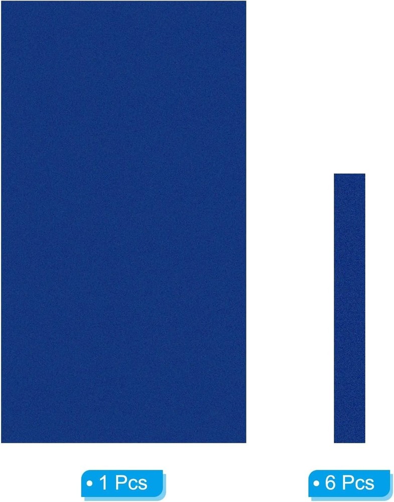 Pilling-Resistant Snooker Cloth - 9ft Blue Billiard Table Replacement Felt