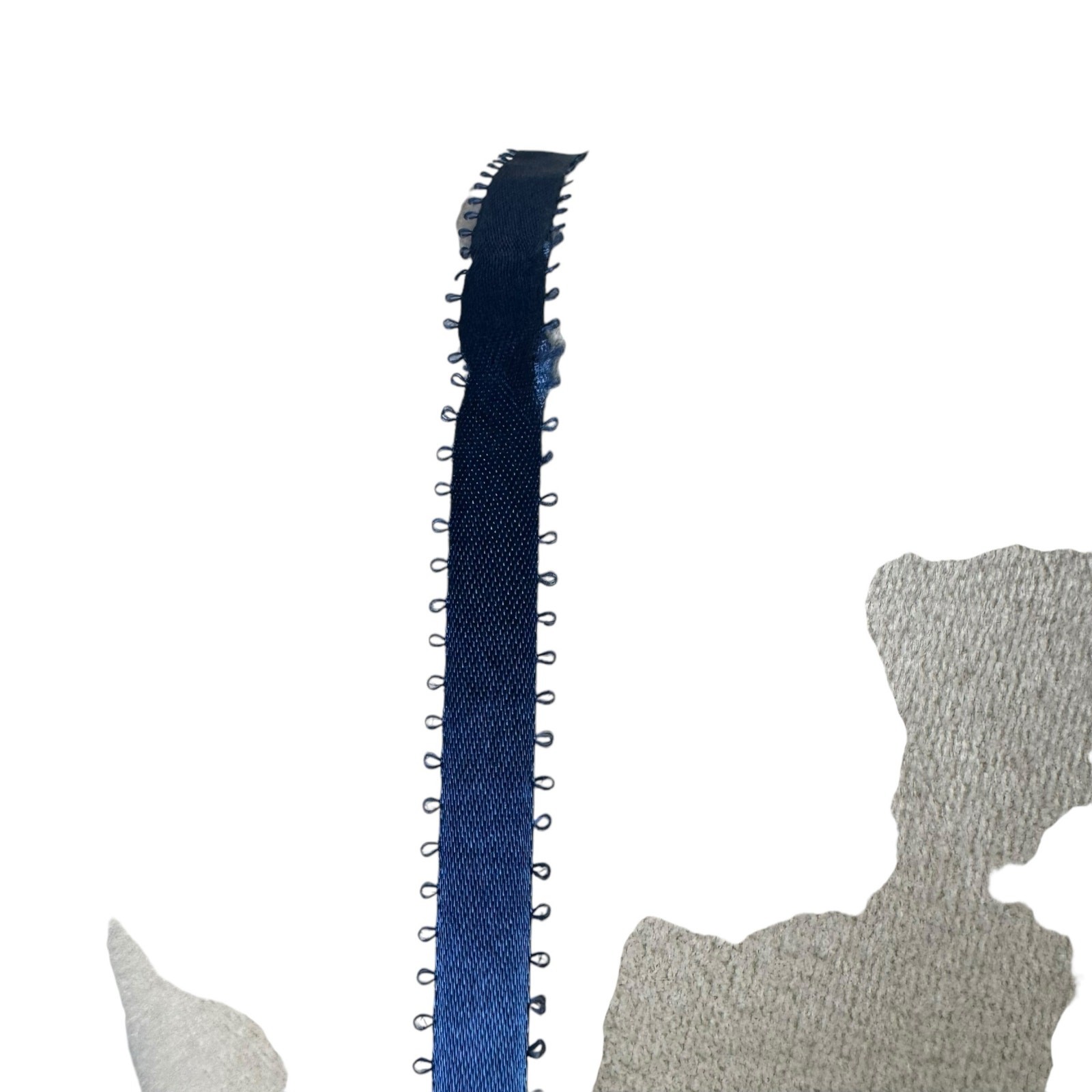 Victorias Secret M Blue Sheer Floral Embroidered Ribbon Trim Lacy Lingerie Top