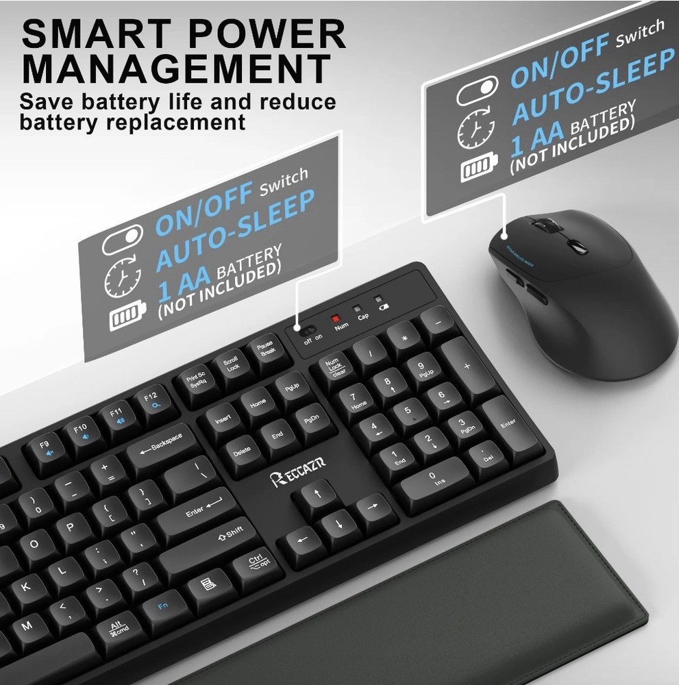 wireless keyboard and mouse combo