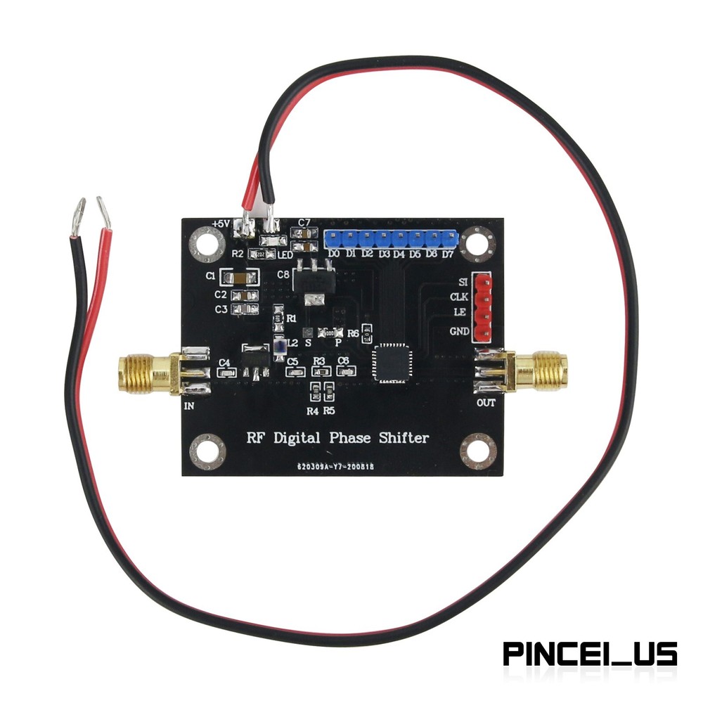 1-2.2GHz RF Digital Phase Shifter Microwave Broadband Phase Shift Module 8Bit