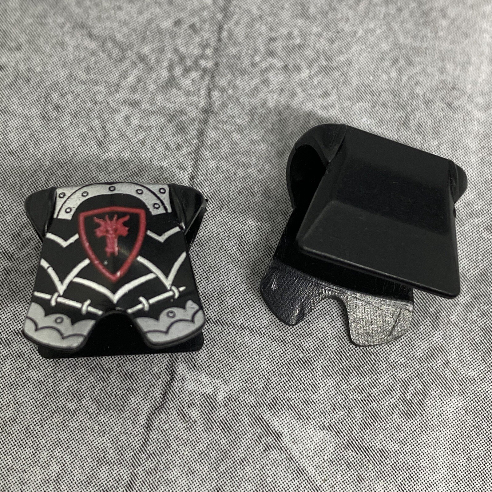 5pack Red Dragon Head Armor Accessories Lot for Minifigures DrCKJB4