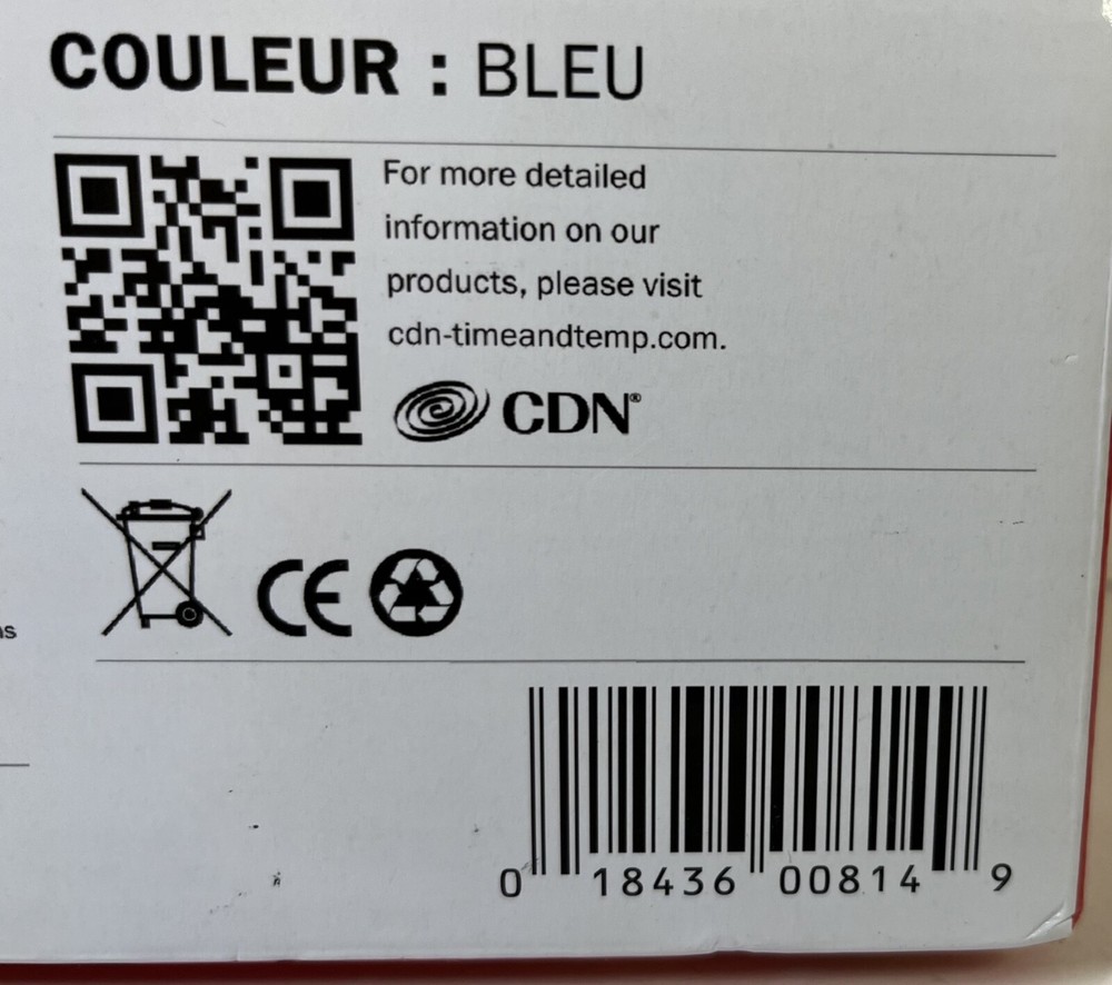 CDN ProAccurate 11 lb Digital Portion Control Scale - Small Profile SD1102-B