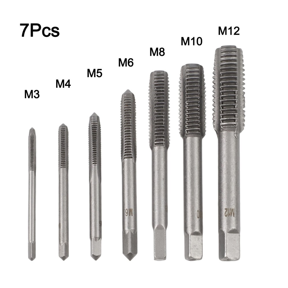 Tap Drill Bits Spiral Pointed Tap Hand Tools High Accuracy Kit Right Hand
