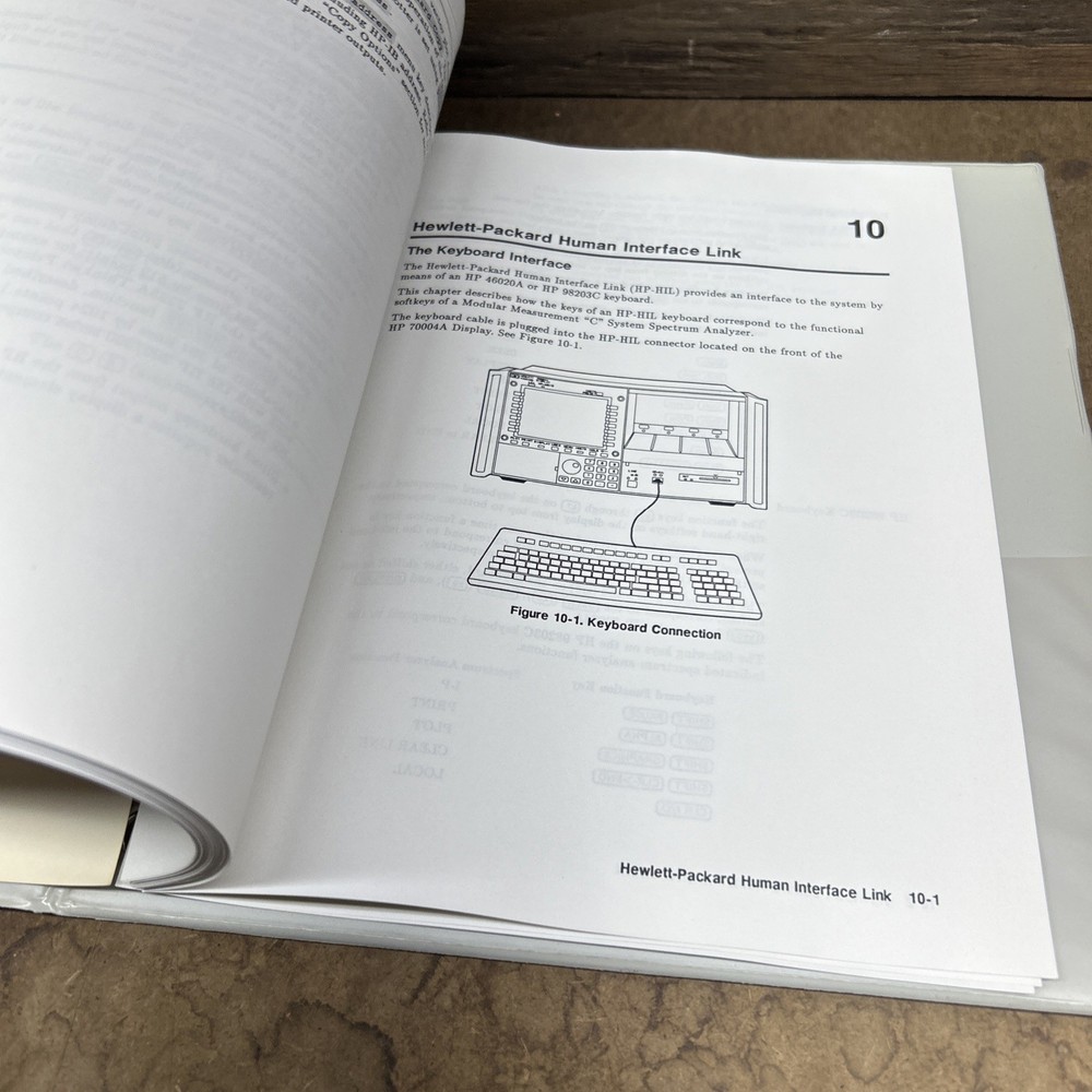 HP 70004A Display Operation Manual