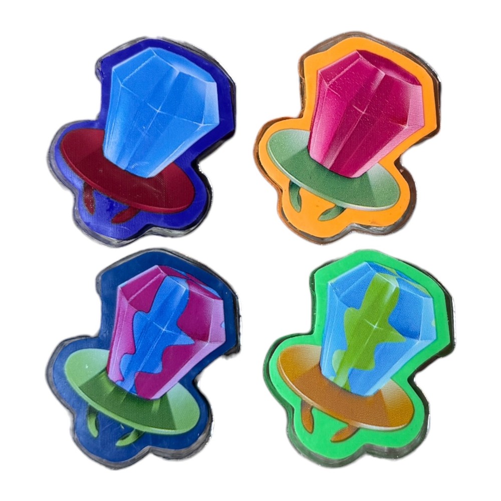 Innovative Designs Ring Pop 4 Erasers