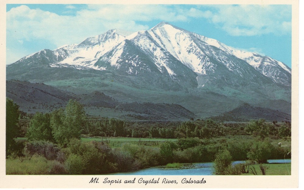 MT. SOPRIS & CRYSTAL RIVER, CO - PC3821