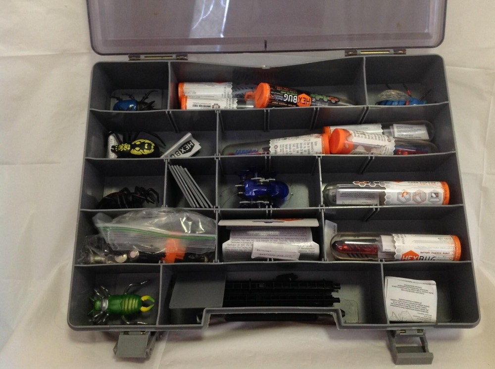 Huge Hexbug Lot - Bugs, Tracks, Tubes, etc. - Check Images