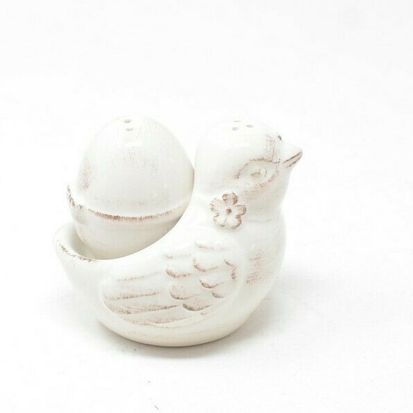 Ceramic Bird and Egg Salt and Pepper Shaker