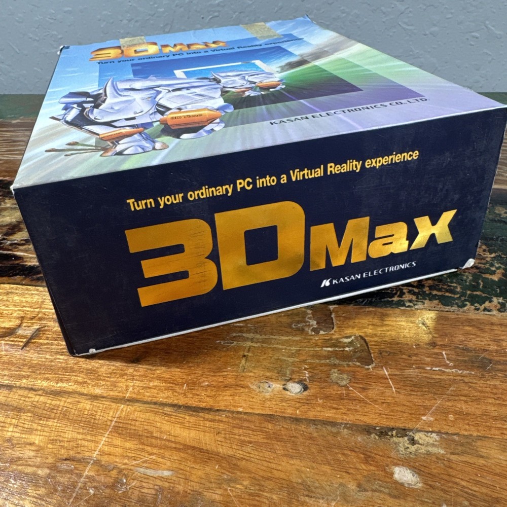 KASAN ELECTRONICS KASAN 3D-MAX Vintage Programming Computing 1995