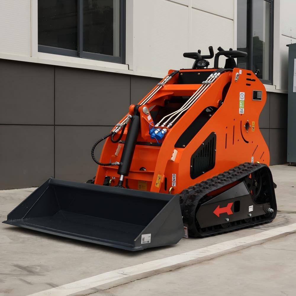 Mini Skid Steer Loader15 hp B&S engin Hydraulic System Electric Start heat sink