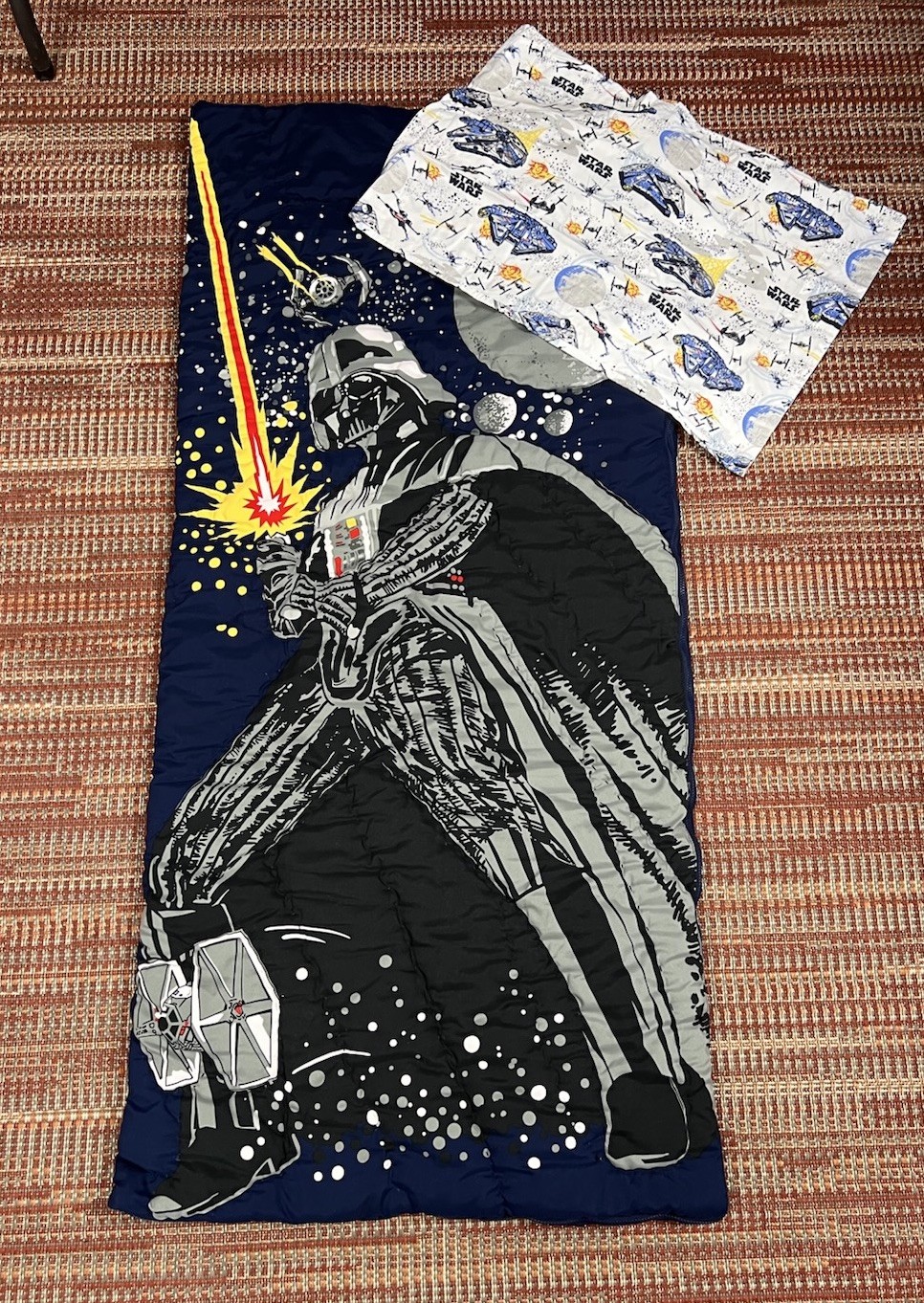Star Wars Sleeping Bag With Pillowcase Pottery Barn Kids Darth Vader