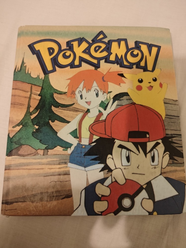 Old Classic Pokemon Card Ring Binder Folder