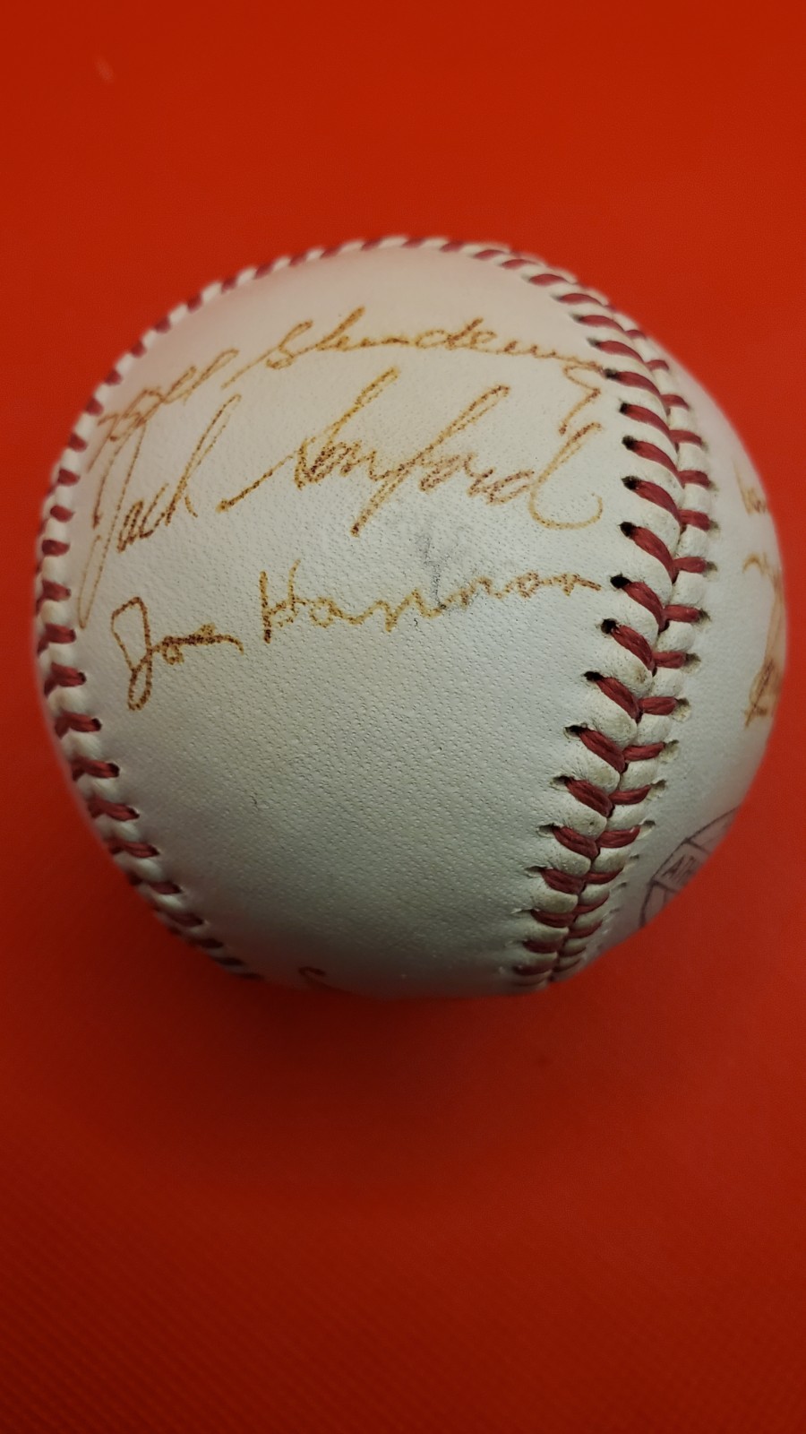 ROBIN ROBERTS Signed Baseball - HOF - Whiz Kids - Beckett - 1957 Phillies Team