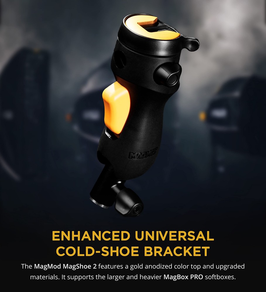 MagMod MagShoe v2 | Universal Cold Shoe Flash Mount for Off Camera Flash | LE...