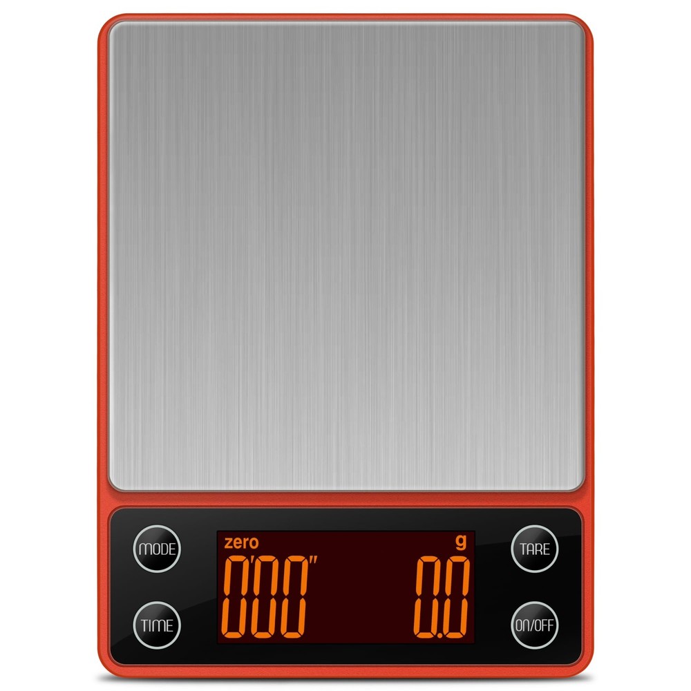 Coffee Scale with Timer 3kg/0.1g High Precision Espresso Scale Rechargeable P...
