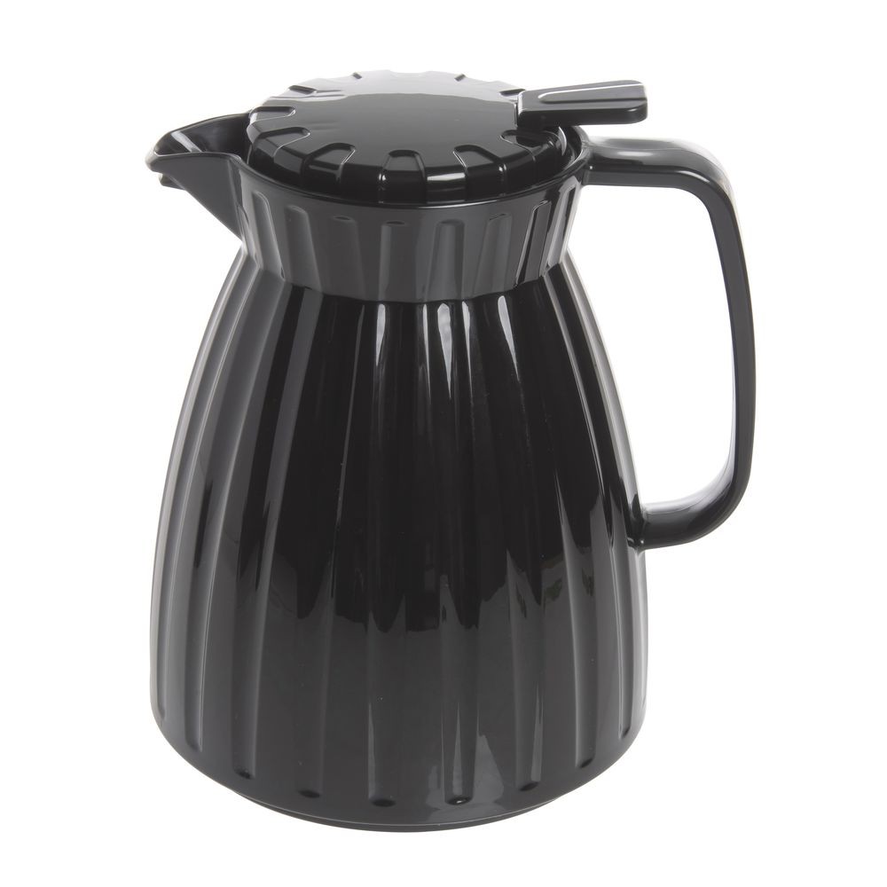 HUBERT® 0.6 L Black Plastic Server