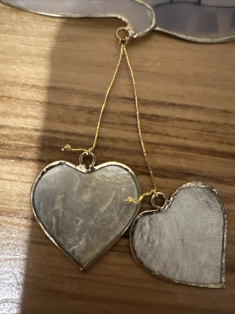 Cat Sun Catcher With Hearts