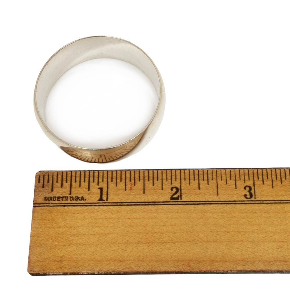 Antique Gorham Sterling Napkin Ring GWG Monogram Elegant Dining Accessory