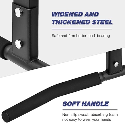 Pull Up Bar, Chin Up Bars Ceiling Mount, Workout A.Joist Mounted Pull Up Bar
