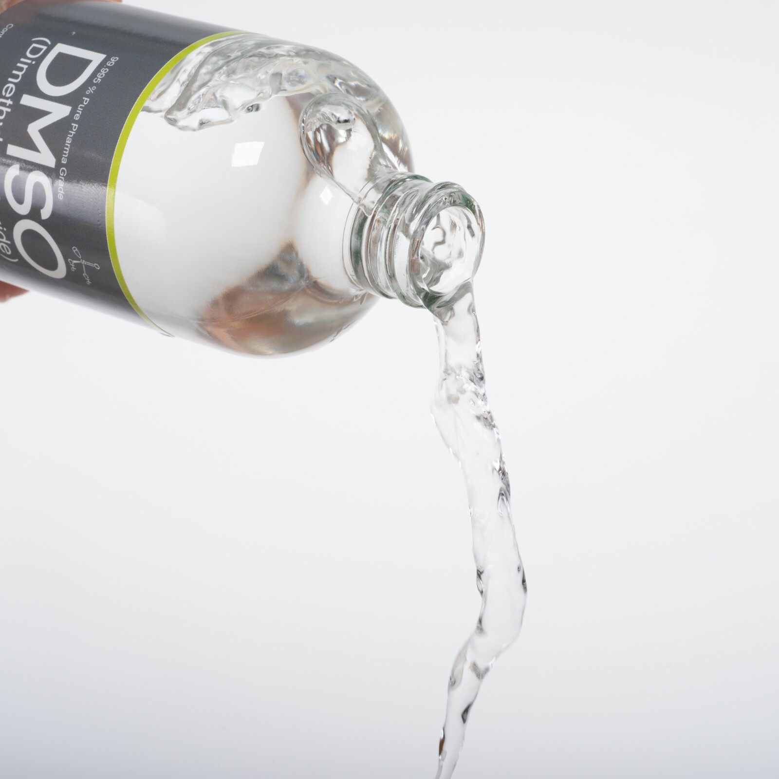 DMSO 8 oz. Glass Bottle Non-diluted 99.995% Low odor Dimethyl Sulfoxide