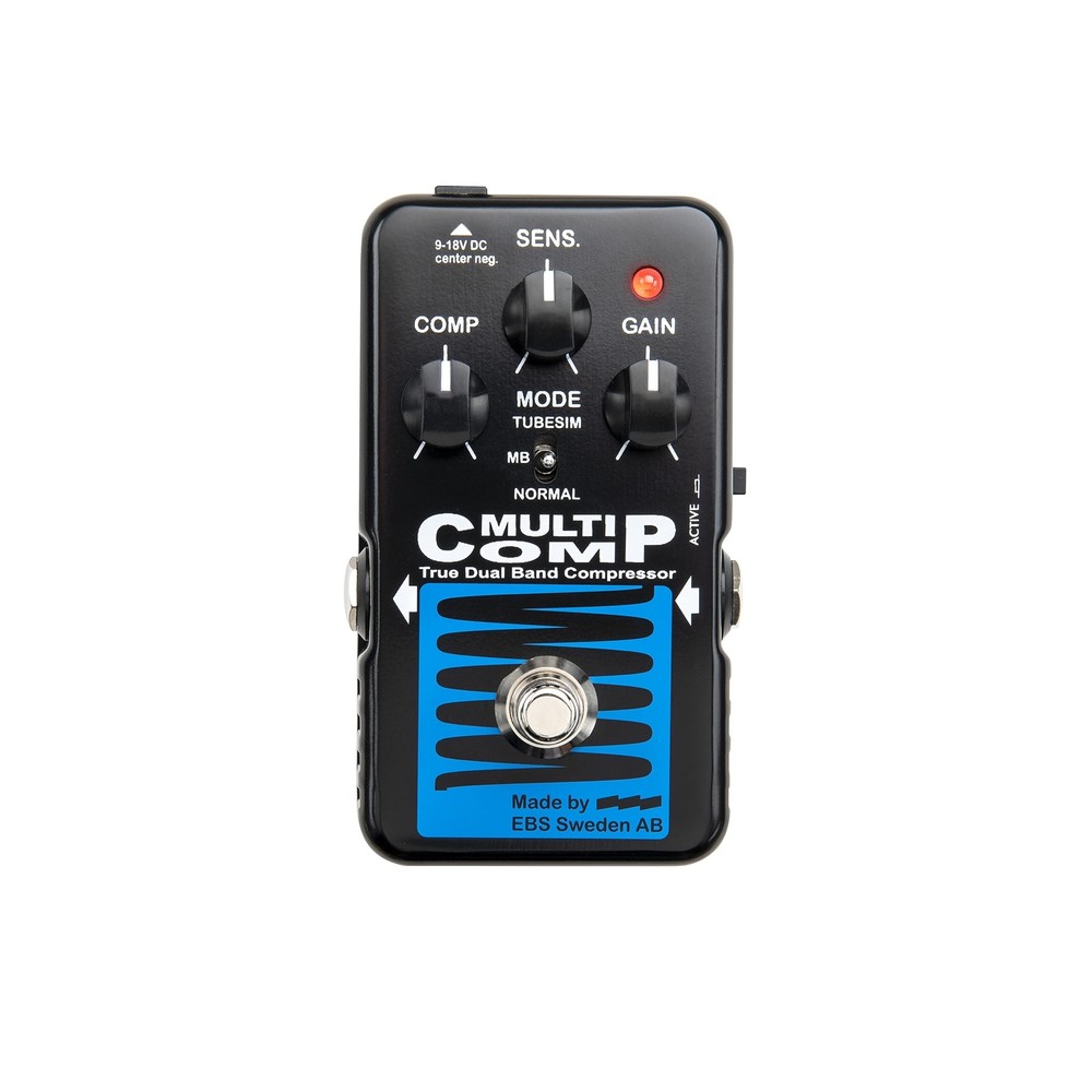 EBS MultiComp Blue Label Bass Compressor Pedal