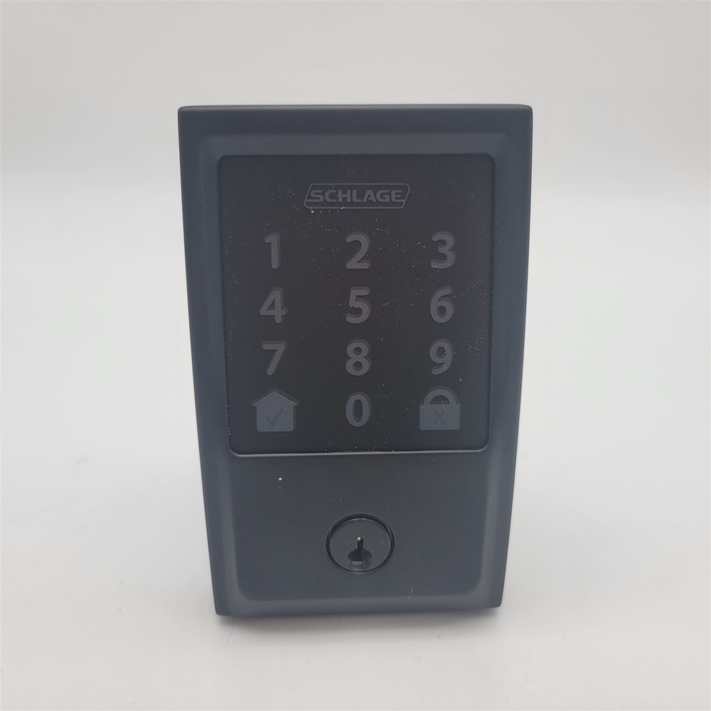 Schlage Encode Smart WiFi Deadbolt - Keyless Entry - Matte Black *READ*
