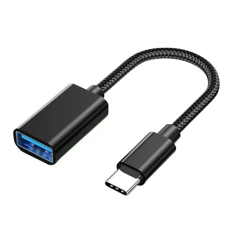 USB C OTG Adapter Type C to USB Converter Data Cable for Android MacBook