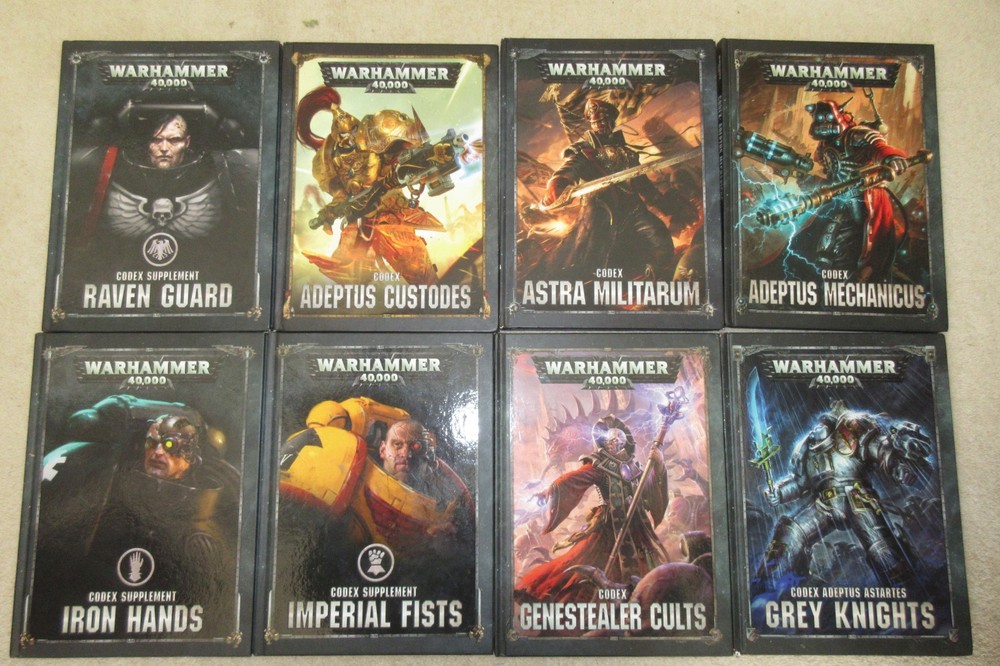 WARHAMMER 40K Codex / Supplement hardback please choose from list