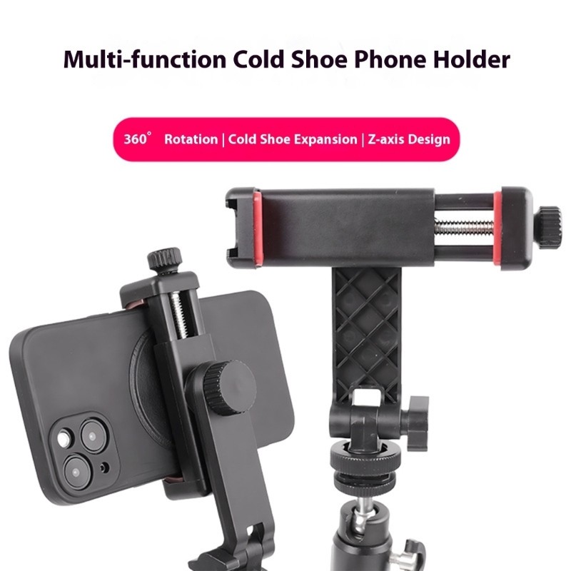 Flexible Smartphone Holder Cold Shoe Compatible Secure Hand Operate Strong