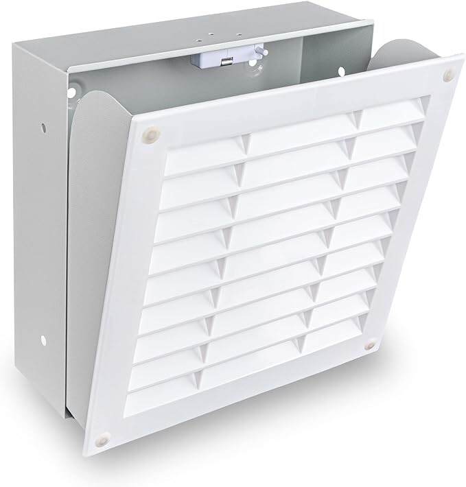 Pochar White Vent Safe with Hidden RFID Compartment for Adults, Joiners, Nursery