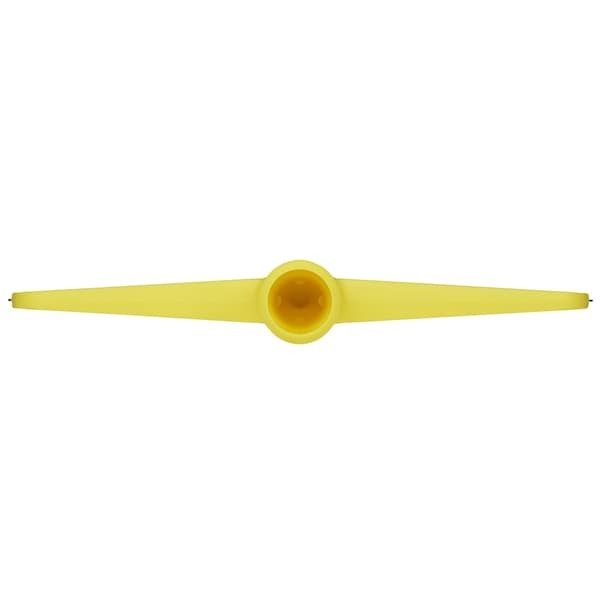 Vikan 29086 Table And Floor Scraper, Yellow, Ss, Solid