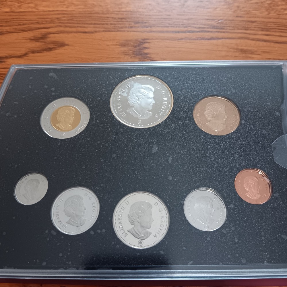 2009 Canadian Proof Set With Silver Coins