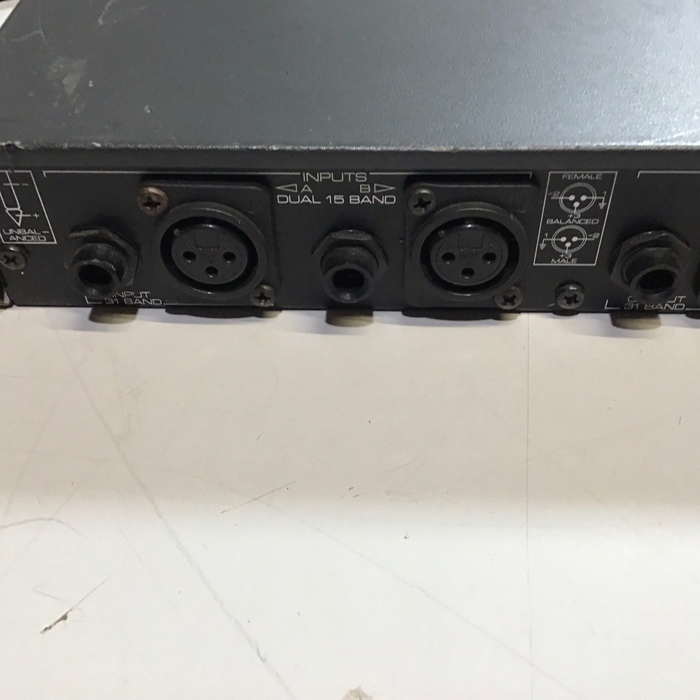 dbx 1531p Stereo/Mono Switchable Graphic Equalizer Used