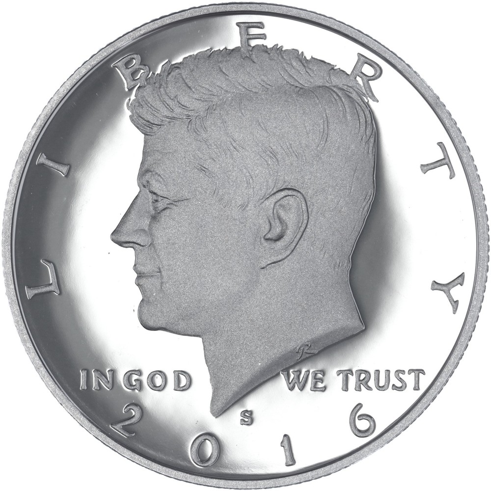 2016 S Kennedy Half Dollar Gem DCam Proof CN-Clad