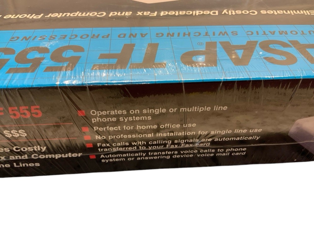 NEW SEALED Fax Switch Command Communications ASAP TF 555