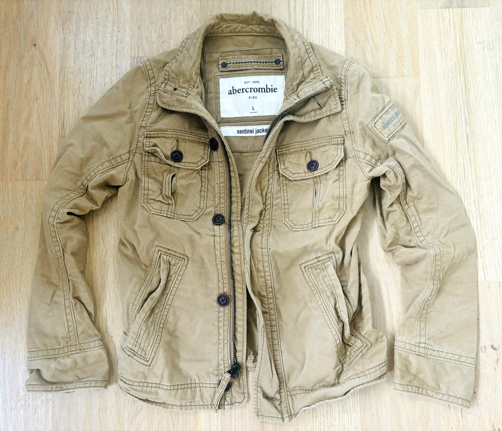 ABERCROMBIE - Utility Jacket- Boy's Large